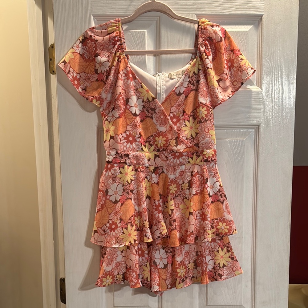 Altar'd State Floral Romper